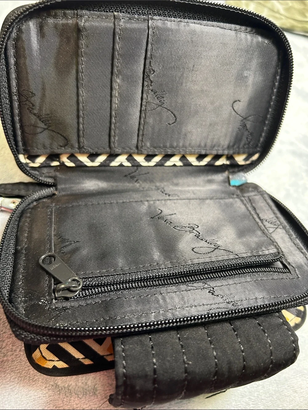 Vera Bradley compact wristlet